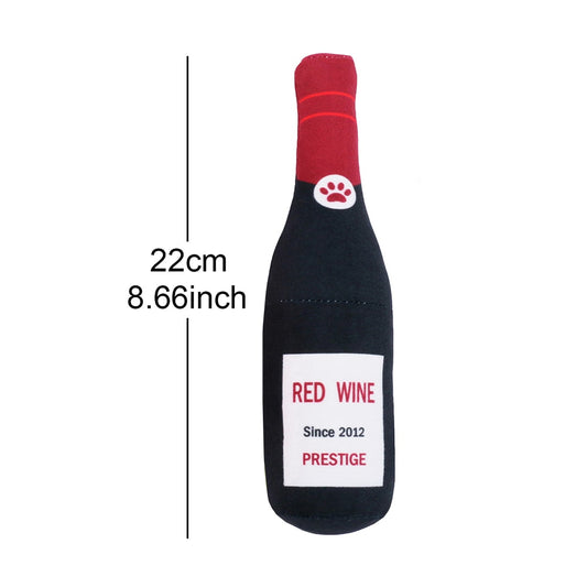 Celebrations Collection | Prestige Red Wine Dog Toy