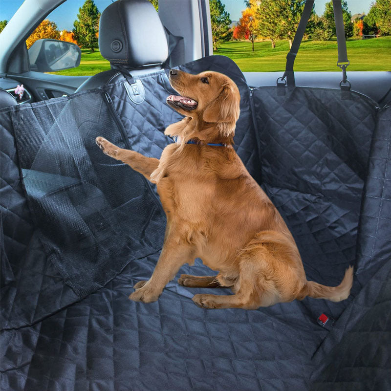 Happy Travels All-Weather Multifunctional Dog Car Seat Cover